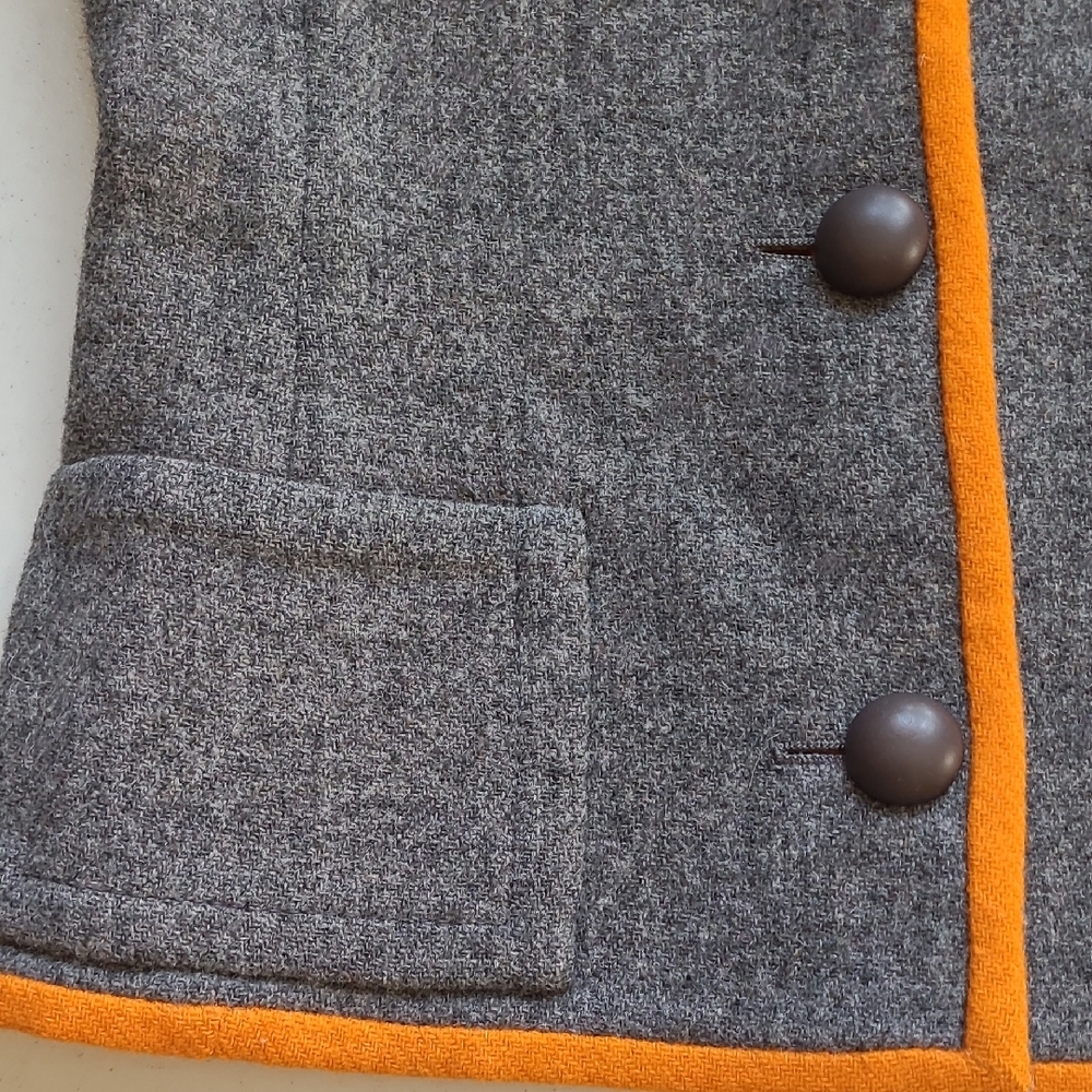 1960s Space Age Mod Set: WÉBÉ Paris x Lily Simon Montreal Wool Mad Men - Picture 8 of 16